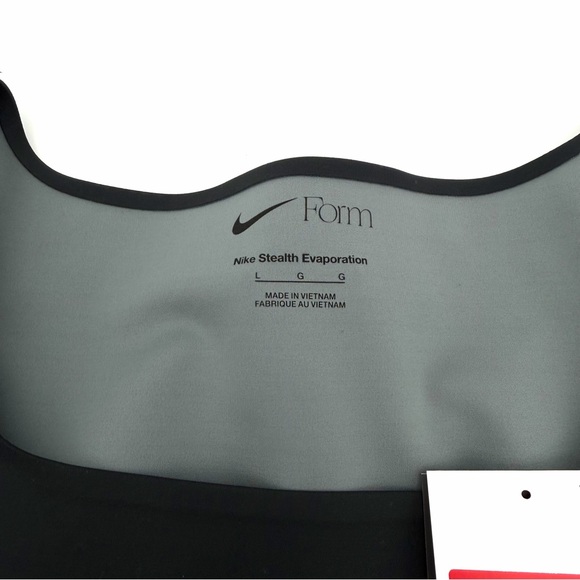 NWT New Nike Form Women's Long-Sleeve Bodysuit Workout Yoga Large L Compression - Picture 7 of 7